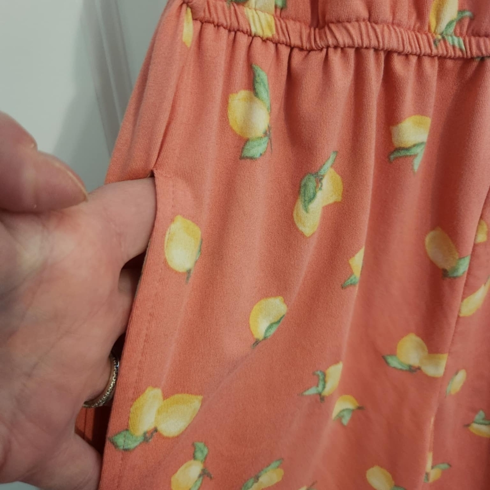 Kids Pink Ruffled One Piece Jumper Sz Small - Picture 6 of 9